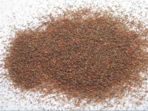 Where is Alluvial garnet sand from